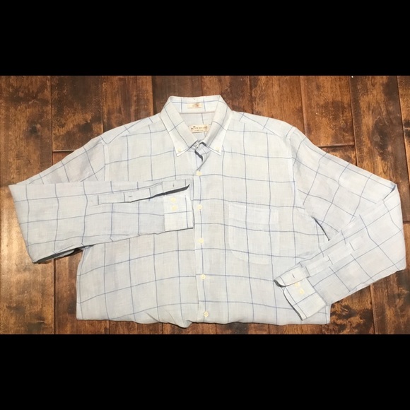 Peter Millar Other - Peter Millar Crown Cool Dress Shirt Size Large